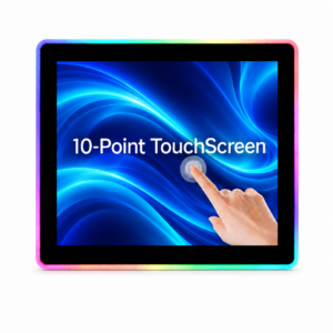 19 Inch LED Lighted Flat Capacitive Touch Display