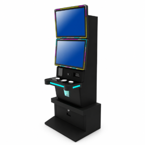 27-Inch Dual Landscape Screen RGB Slot Machine Cabinet with Control Tray (Customized)