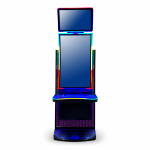 43 Inch RGB Dual Screen Upright custom slot machine cabinet concept product image