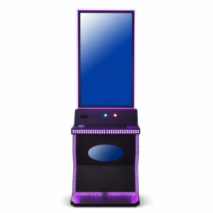 43 Inch Blue LED Matrix Portrait custom slot machine cabinet concept product image