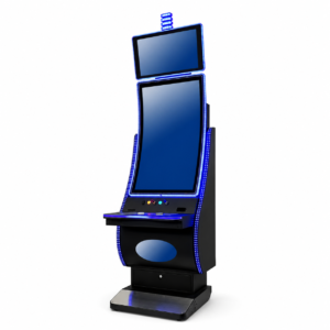 43 Inch Silver Console Dual Screen custom slot machine cabinet concept product image