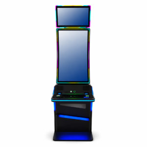 43 Inch RGB Tower Dual Screen custom slot machine cabinet concept product image