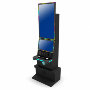 43-inch portrait and 22-inch landscape dual-screen custom slot machine cabinet