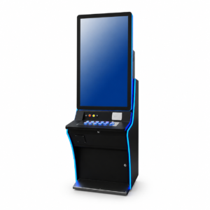 43 Inch Blue LED Portrait custom slot machine cabinet concept product image