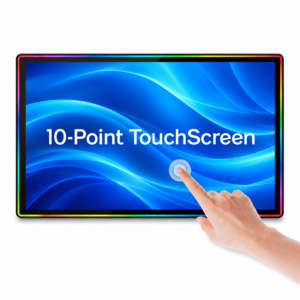 23.8 Inch LED Lighted Flat Capacitive Touch Display