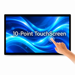 32 Inch 4K Flat Capacitive Touch Display with Narrow Black Frame