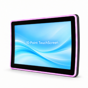 27 Inch LED Lighted U-Shaped Capacitive Touch Display with Acrylic Frame