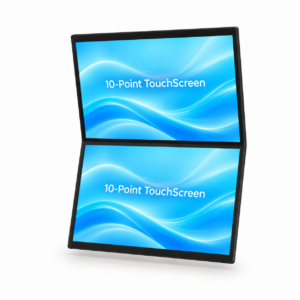 27 Inch V-Shaped Dual-Screen Capacitive Touch Display