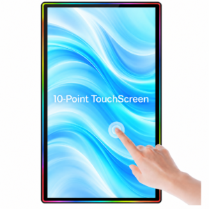 32 Inch LED Lighted Vertical Capacitive Touch Display with Aluminum Alloy Frame