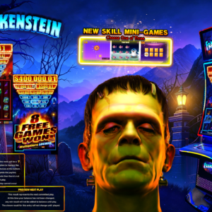 Frankenstein portrait slot machine game mainboard product image, GB-002