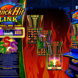 Quick Hit Link portrait slot machine game mainboard product image, GB-003