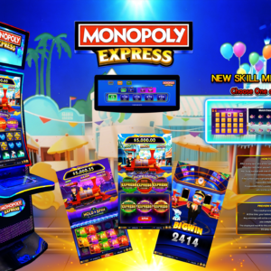 Monopoly Express portrait slot machine game mainboard product image, GB-006