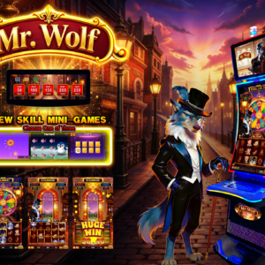 Mr. Wolf portrait slot machine game mainboard product image, GB-008