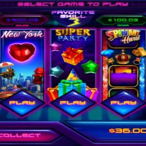 FAVORITE SKILL 3 landscape slot machine game mainboard product image, GB-013