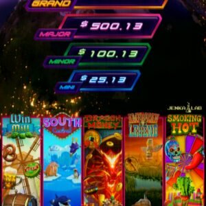 AURORA WORLD portrait slot machine game mainboard product image, GB-017