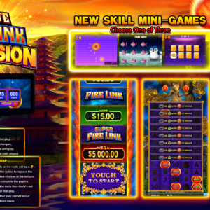 Fire Link Explosion portrait slot machine game mainboard product image, GB-024