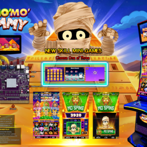Mo'Mo'Mo' Mummy portrait slot machine game mainboard product image, GB-027