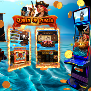 Queen of Pirate portrait slot machine game mainboard product image, GB-049