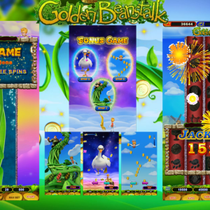 Golden Beanstalk portrait slot machine game mainboard product image, GB-053