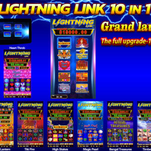Lightning Link Vertical portrait slot machine game mainboard product image, GB-064