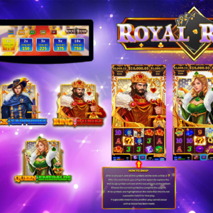 Royal Rush portrait game mainboard product image, GB-074