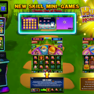 Huff N' More Puff dual-screen game mainboard product image, GB-079