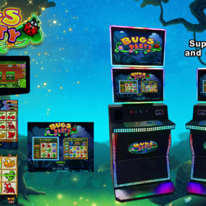 Bugs Party dual-screen game mainboard product image, GB-082