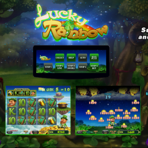 Lucky Rainbow dual-screen game mainboard product image, GB-083