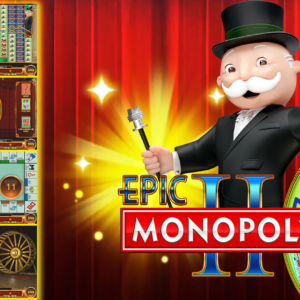 Monopoly II dual-screen slot machine game mainboard product image, GB-089