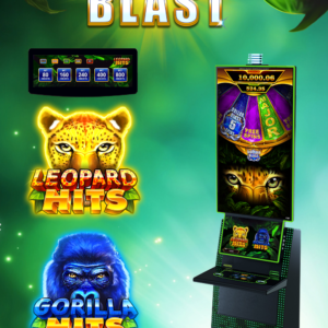 Dollar Blast top-portrait and bottom-landscape game mainboard product image, GB-098