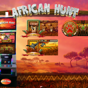 African Hunt dual-screen game mainboard product image, GB-104