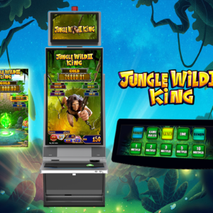 Jungle Wild King II slot machine game mainboard portrait display