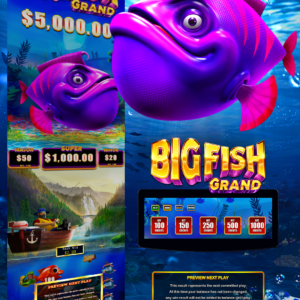 Big Fish Grand portrait game mainboard product image, GB-127