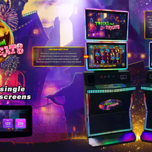 Tricks and Treats dual-screen slot machine game mainboard product image, GB-135
