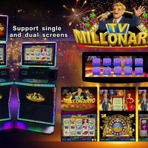 TV Millonario dual-screen slot machine game mainboard product image, GB-136