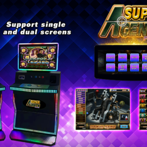 Super Agent 007 dual-screen slot machine game mainboard product image, GB-138