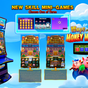 Huff N' Puff Money Mansion portrait game mainboard product image, GB-141