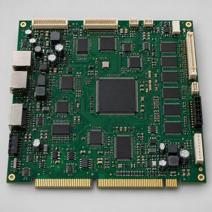 Illustrative POG 595 gaming mainboard