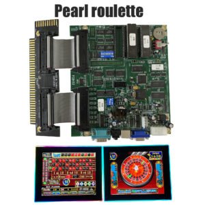 Pearl Roulette single-screen landscape game mainboard and game screen
