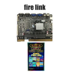 Fire Link HET-V8.0 single-screen portrait game mainboard and game screen