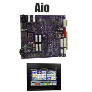 AIO single-screen landscape game mainboard and game screen