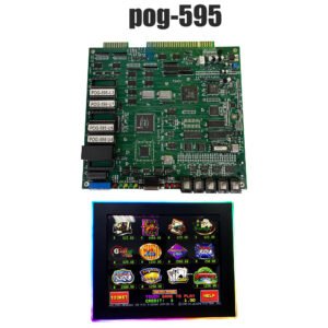 POG-595 single-screen landscape game mainboard and game screen